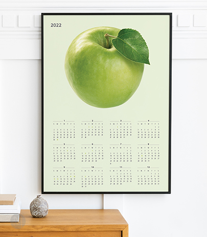 행운 - Calendar poster